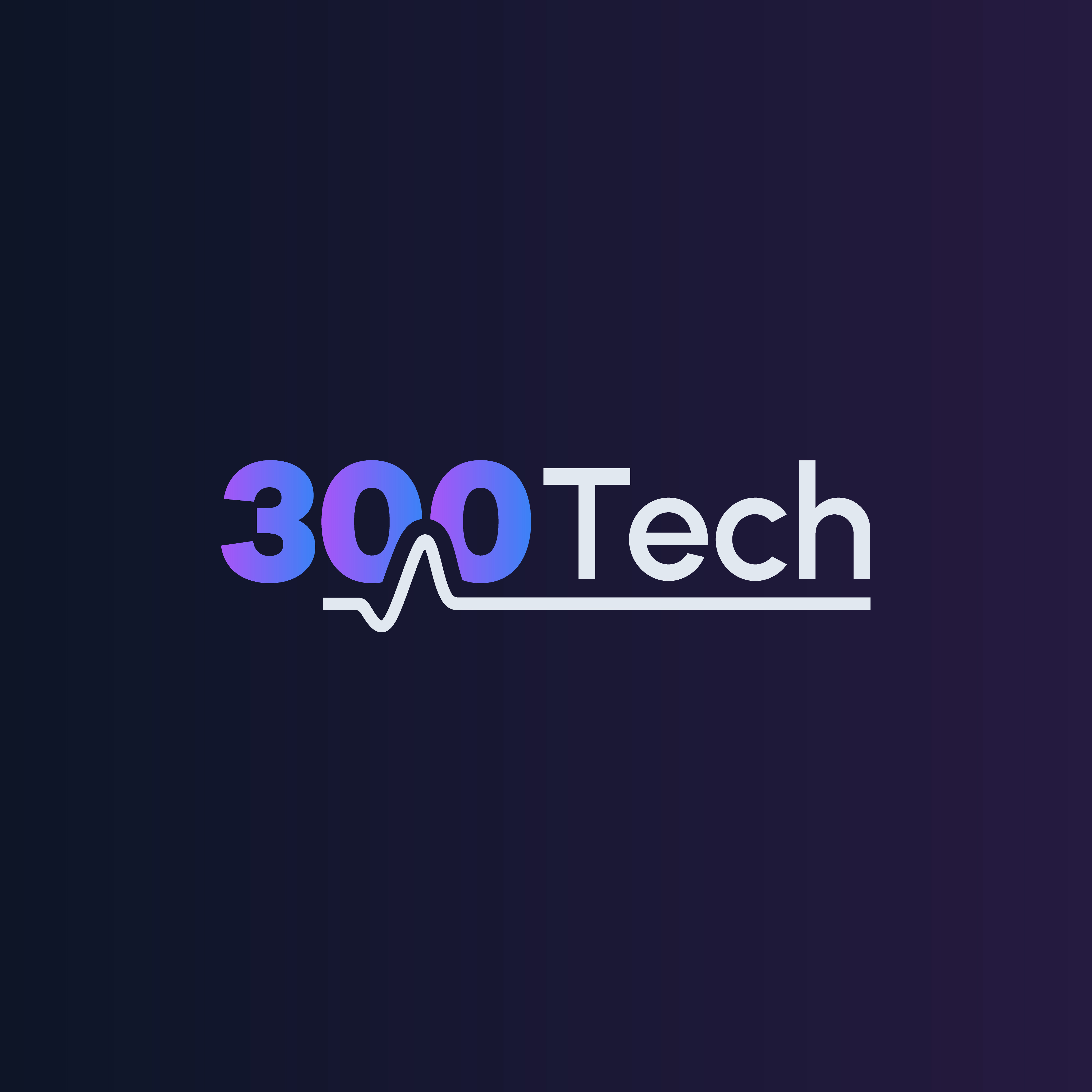 300 Tech Social Logo